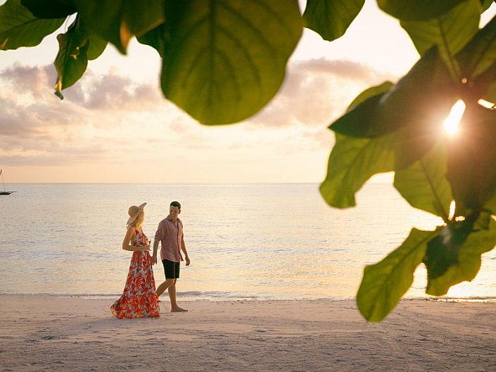 Honeymoon at the manta resort