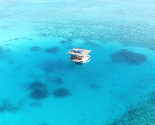the manta resort underwaterroom