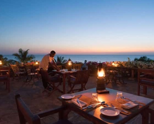 Dinner night at the manta resort